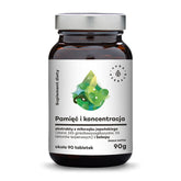 Mémoire et concentration de ginkgo biloba et bacopa 90 comprimés d'AURA HERBALS